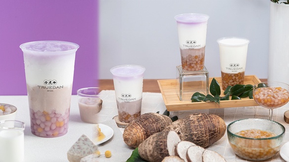 珍煮丹概念店信義登場！「十份芋芋鮮奶」超粉嫩漸層，這天還有買一送一