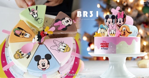 韓國「BR31」推出米奇無線藍牙耳機，買冰淇淋蛋糕加價NT200即贈，迪士尼控必收藏！
