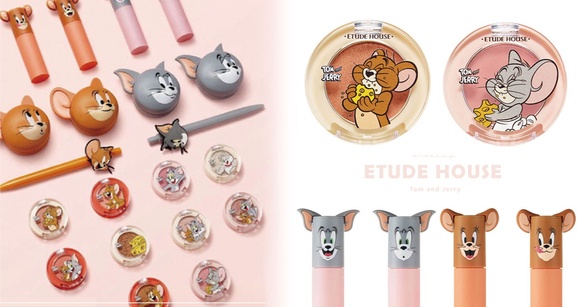 ETUDE HOUSE x 湯姆貓與傑利鼠推出聯名彩妝！Tom &amp; Jerry粉絲絕對要收藏