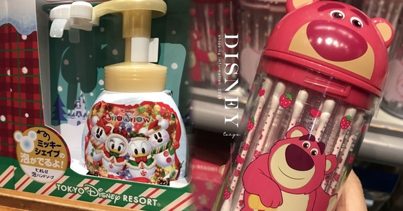 2019東京迪士尼比藥妝店還好買！米奇臉洗手慕斯推出聖誕版，熊抱哥棉花棒也好Q