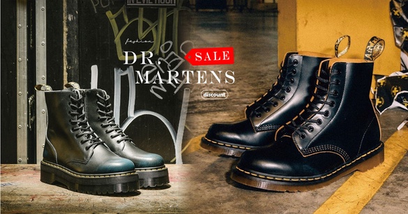 馬汀經典八孔靴下殺990！Dr. Martens特賣會即將開跑，馬汀鞋粉絲快記好時間衝！