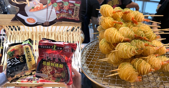 新光三越韓國展開跑囉！醬油螃蟹、薯條炸蝦串、BBANG爆漿吐司，甚至連韓系證件照都有
