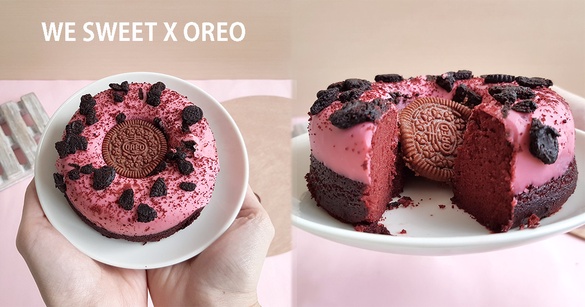 全聯推出OREO紅絲絨邦特蛋糕！紅絲絨OREO口味的神秘新品，粉嫩造型認真少女