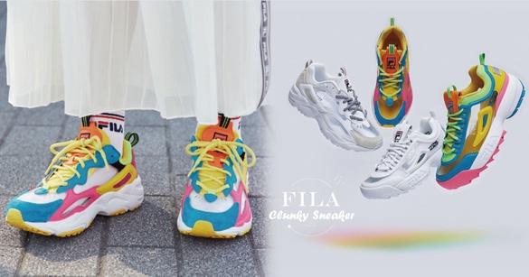 FILA「半透明老爹鞋」全台開賣！韓妞SNS狂洗版的FILA透明老爹鞋，夢幻雪白配色美哭