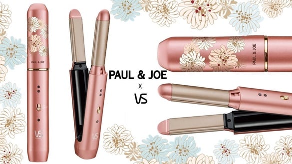 PAUL &amp; JOE X 沙宣聯名絕美「迷你兩用電棒」！滿版西洋菊花朵圖騰搭配粉嫩外表超浪漫