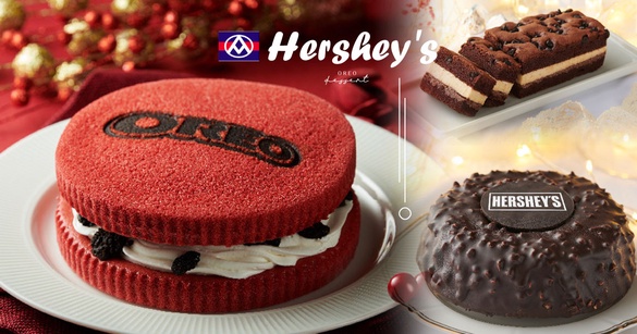 全聯Hershey's系列甜點第二波！加碼巨大OREO紅絲絨蛋糕，濃郁滋味認真太欠吃了