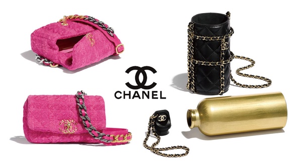 Chanel推出19系列粉紅新色、話題水壺包！絕美菱格紋、異色鏈條根本夢幻包款～