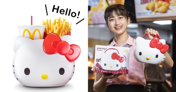 「Hello Kitty萬用置物籃」台灣麥當勞終於要上市了！Kitty粉絲快記好時間衝麥當勞！