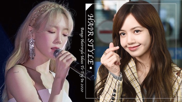 LISA額頭曝光、張韶涵是妹頭王！2020女星瀏海圖鑑，網推昆凌瀏海最顯嫩、是瘦臉神器