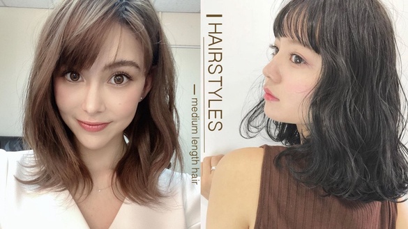 昆凌中長髮被狂讚！這些「中長髮」髮型圖鑑存起來，減齡溫柔、瘦小臉效果超強！