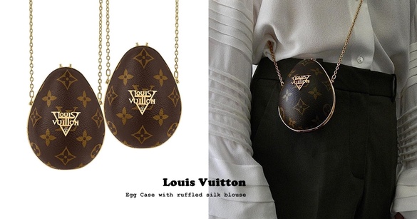 LV「恐龍蛋」鍊包爆紅！超迷你恐龍蛋size，放入airpods、唇膏剛剛好！