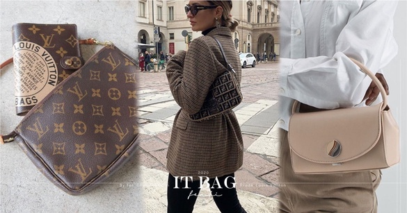 「復古腋下包」捲土重來！Fendi、Prada、LV、小CK，2020必備腋下包推薦！