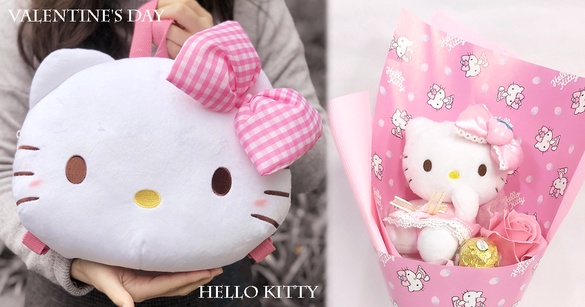 7-11情人節限定商品！Kitty大頭後揹包＆2020年限定新款，每年情人節都要收一波