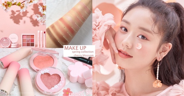 2020春季櫻花彩妝特搜！開架、專櫃絕美嫩櫻包裝，ETUDE HOUSE、倩碧櫻花美到捨不得用