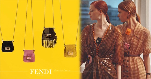 到底能裝什麼！？FENDI「Pico Baguette」推出最迷你成員，4 x 4cm收納AirPods剛剛好！