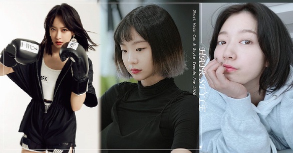 朴信惠短黑髮太清純！2020女星短髮範本，金多美、劉仁娜款圓臉救星，宋茜款帥到沒朋友