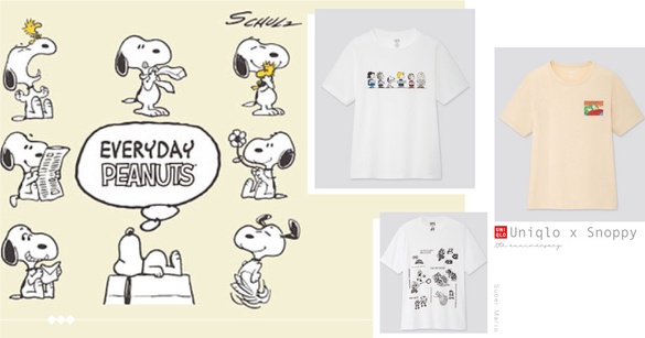 史努比粉絲手刀搶！Uniqlo攜手《Snoppy》推出70週年聯名T恤！