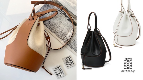 大容量仙女包！LOEWE「氣球水桶包BALLOON BAG」熱氣球皮革外型，率性與仙氣兼具！