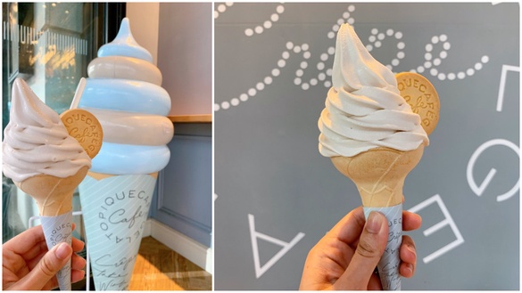 芋頭控一定要吃！日本人氣gelato pique café推蜷尾家「芋頭牛奶霜淇淋」，滋味香濃！