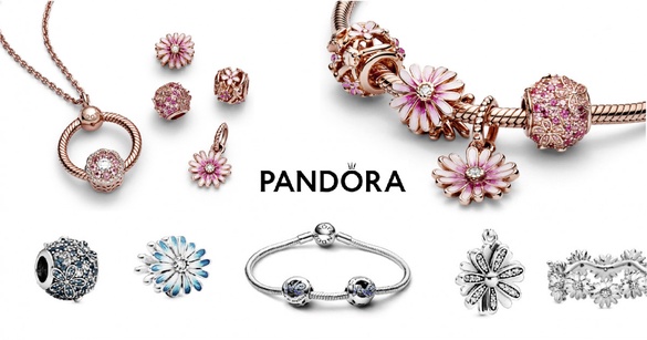 潤娥同款！Pandora 2020夢幻小雛菊系列！粉嫩玫瑰金、清新藍雛菊，意圖使人掉坑