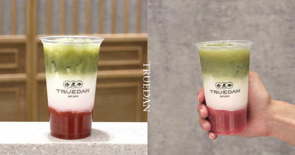 珍煮丹超狂新品「草莓抹茶鮮奶」！酸甜草莓與靜岡抹茶，全台限定這2家才有販售