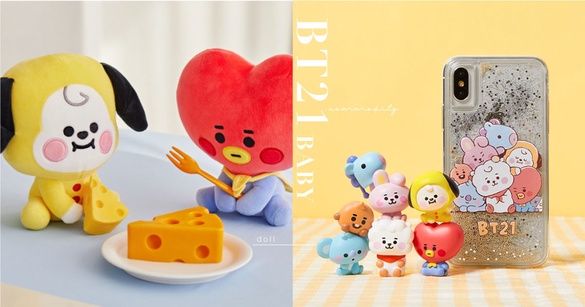 「BT21寶寶系列」全新登場！超萌坐姿娃娃、側背小包，療癒又實用的BT21寶寶通通必收～