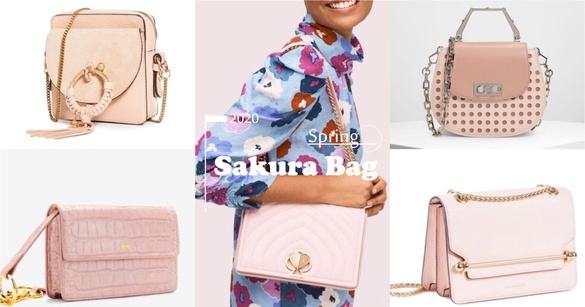 2020 「櫻花粉鏈包」推薦!Burberry、Coach、小CK、Kate Spade 平價包款，粉紅控必收!