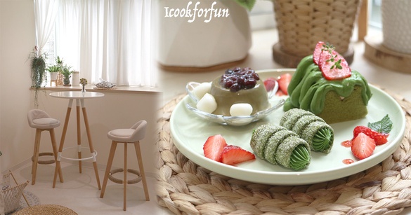 抹茶控必吃！新北私宅甜點「Icookforfun」超抹的抹茶甜點盤，每個月最多只開放6次