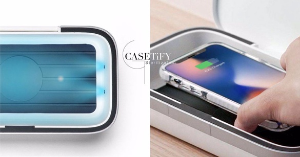 痘痘肌必備「紫外線手機消毒器」！手機可邊充電邊殺菌，號稱99.9%的細菌都可以消除！