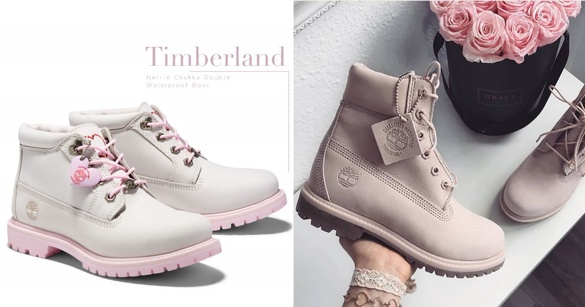 Timberland「櫻花粉中筒靴、草莓巧克力短靴」新上市，帥氣甜美兼具，根本小仙女必備～