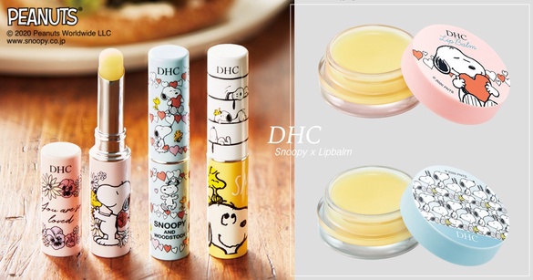 DHC「史努比」聯名護唇膏登場！超萌史努比限定小圓罐，是乾燥唇人的護唇救星！