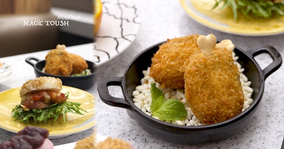 雞腿被縮小燈照到啦！点爭鮮推出「Mini Food」系列，超Q的迷你雞腿竟然是酥炸布朗尼？