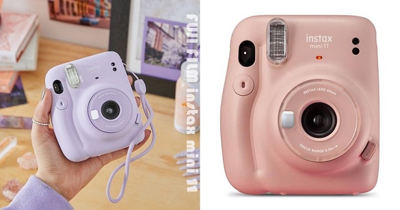 FUJI mini instax 11新發售！可隨拍即印，絕美「櫻花粉、香芋紫」新色必入手！