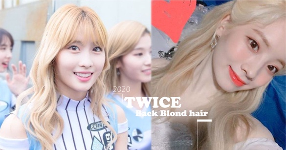 2020 TWICE全員金髮色回歸！MOMO、多賢仙度破表，淺金髮色不病氣的彩妝秘訣公開！