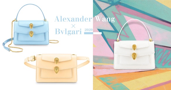 寶格麗 X Alexander Wang 粉嫩新色全新登場，寶寶藍、蜜桃橘2020春夏必收！