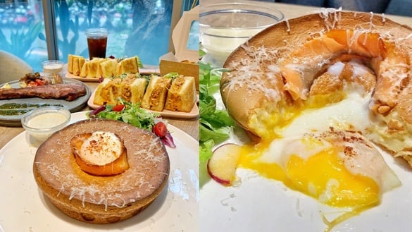 起司加鮭魚打造全新鹹鬆餅！petit doux微兜推「白日夢香鮭瓦帕鬆餅」一切開還會牽絲！