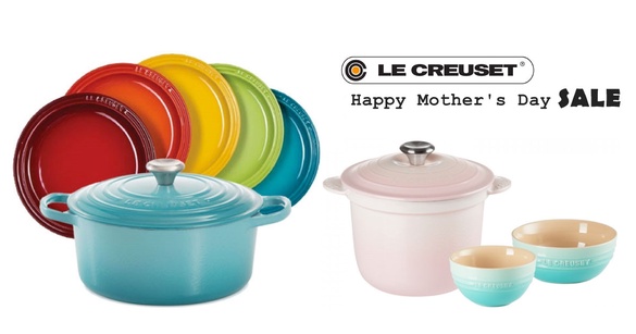 Le Creuset 鍋具下殺五折！超人氣Le Creuset推「母親節特賣組合」，低至44折快搶！