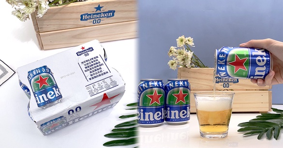這罐海尼根熱量低於一半！海尼根推出「無酒精啤酒」，味道一樣熱量卻只有70大卡
