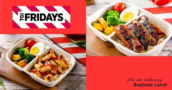 外帶便當的逆襲！TGI FRIDAYS、喜來登、慕軒飯店爆推「百元餐盒」，搶攻商業午餐啦！