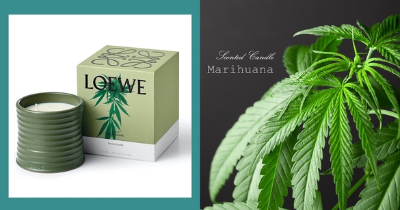 LOEWE 推出「大麻」香氛蠟燭，在家也能合法鬆一下～9月開賣，4款香氛搶先曝光！
