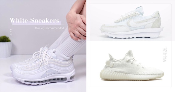 2020 「顯瘦白色球鞋」推薦！必收款 Air Max 270 React 夢幻雪白色更是美到哭！