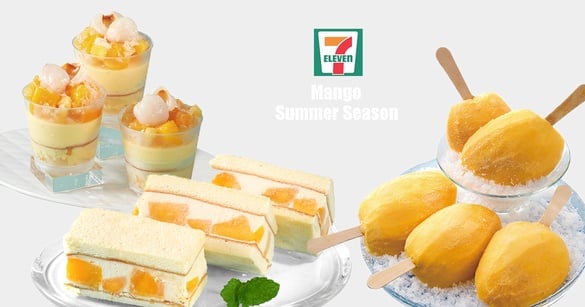 7-11推出芒果季！4款芒果系列甜點，從楊枝甘露到超大塊的芒果冰棒，芒果控可別錯過