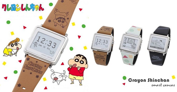蠟筆小新「小新的玩具系列」超萌登場！超萌小新睡衣「電子帆布手錶」可愛必收～