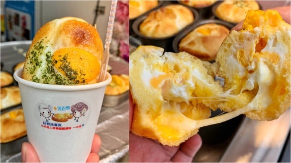 韓國道地雞蛋糕這裡吃！小米超人氣韓國雞蛋糕來了，人氣韓國小吃七種口味通通推！