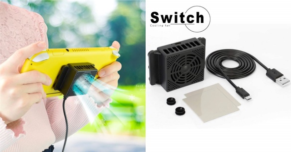 Switch主機總是過熱？超實用「散熱風扇」上市，整天玩《動森》也不怕Switch主機過熱！