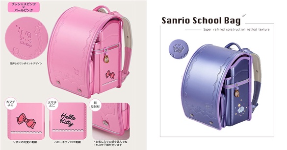 「三麗鷗書包」夢幻登場，粉嫩Hello Kitty、美樂蒂造型，超精緻工法質感破表！