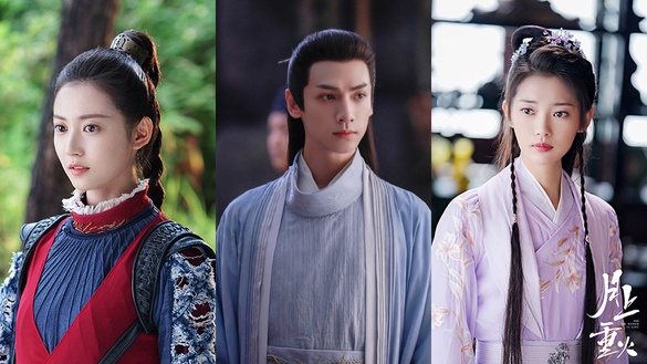 《月上重火》10位古裝男神女神！羅雲熙一樣很仙，還隱藏《知否》、《花千骨》演員