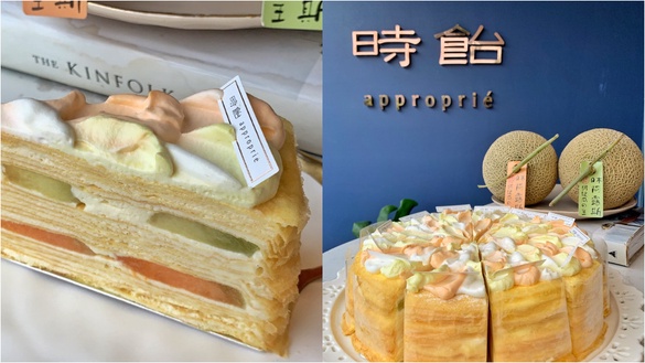頂級哈蜜瓜做成的千層蛋糕！時飴推「阿露斯千層蛋糕」，夏季限定最有哈味的蛋糕！