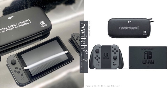 藤原浩×寶可夢×任天堂三方聯名！全新「皮卡丘黑魂版Switch」上市，黑色剪影手把太欠收