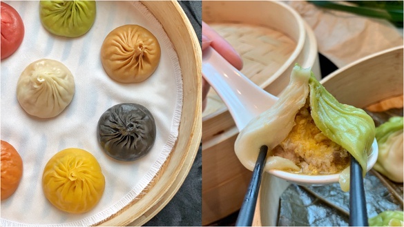 肉粽變成小籠包啦！樂天皇朝推出「台灣粽口味小籠包」，菜單上點不到，直接送給你吃！